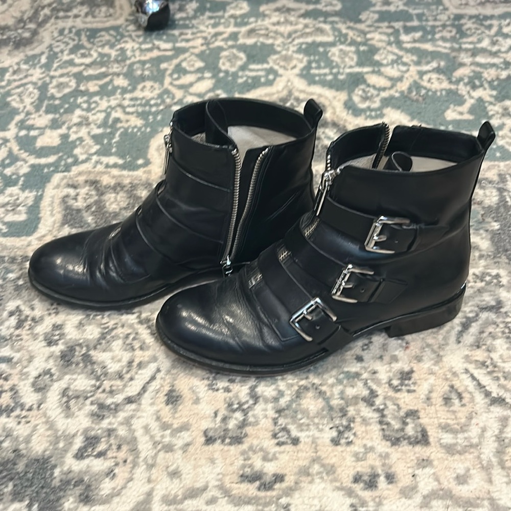 Micheal Kors moto booties